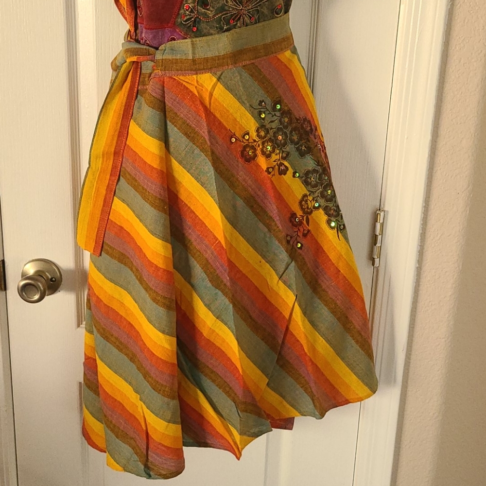 Wrap around dress